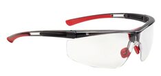 Schutzbrille Adaptec R 4A+ Clear schwarz/rot