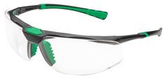 Sichtschutzbrille 5X3013500, Sch. klar, Farbe schwarz/grün, 2C-1.2 U 1 FT K CE