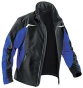 Wetter-Dress Jacke schwarz/kornblumenblau Gr.XL