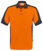 Poloshirt Contrast Performance, Farbe orange, Gr.2XL