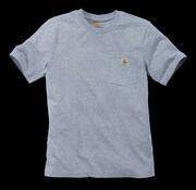 T-Shirt K87 Pocket, Farbe hellgrau, Gr. S