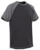 T-Shirt Albano, Farbe schwarz/anth.,Gr.2XL