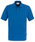 Pocket-Poloshirt Top, Farbe royalblau, Gr.M