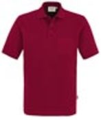 Pocket-Poloshirt Top, Farbe weinrot, Gr.L