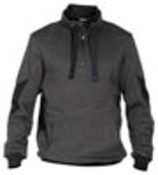 Sweatshirt zweifarbig Stellar,Farbe anthrazitgrau/schwarz,Gr.M