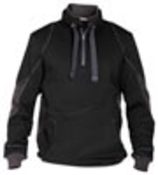 Sweatshirt zweifarbig Stellar,Farbe schwarz/anthrazitgrau,Gr.3XL