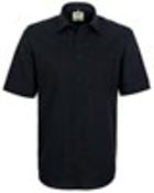 Business-Hemd Comfort 1/2-Arm, Farbe schwarz, Gr. XS