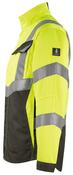 Warnschutz-Jacke Oxford, Farbe HiVis gelb/dunkelanthrazit, Gr. XL