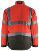 Warnschutz-Jacke Oxford, Farbe HiVis rot/dunkelanthrazit, Gr. M