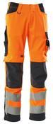Warnschutz-Bundhose Kendal, Farbe HiVis orange/schwarzb., Gr. 82C62