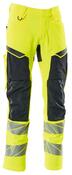 Warnschutz-Bundhose Accelerate Safe, Farbe HiVis gelb/schwarzblau, Gr. 82C60