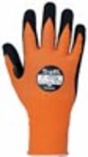 Schutzhandschuhe-PU TG3240, Farbe orange/schwarz, Gr.10