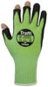 Schnittschutz-Handschuhe TG5220, Farbe grün/schwarz, Gr.12