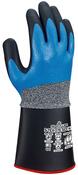 Schnittschutz-Handschuhe Showa S-TEX 376SC, Farbe grau/blau, Gr. 9/XL