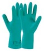 Camatril-Velours-Handschuhe grün Nitril Gr.7
