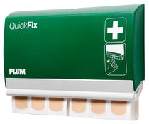 QuickFix Pflasterspender mit 2x 45 Stück elastischen Pflasterstrips