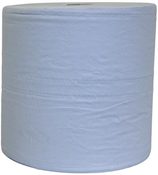 Putztuchrolle, 2-lagig, blau, Tuchgröße 380x360 mm, VE 2x1 000 Abrisse