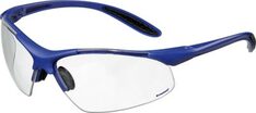 Schutzbrille blau/klar PC-Gläser UVA/UVB ultra light EN166