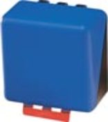 Sicherheitsaufbewahrungsbox, SecuBox - Midi, blau, Länge 236mm, Breite 225 mm, Höhe 125 mm