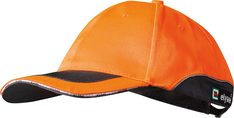 Warnschutzkappe, Größe 53-61 cm, orange, 80  Polyester/20  Baumwolle