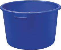 Mörtelkübel Inhalt 90l, blau mit verstärktem Boden