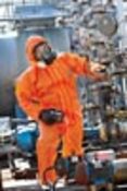 Chemikalien-Schutzanzug AlphaTec 5000,Farbe orange, Gr.L