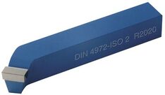 HM-Drehmeissel DIN 4972-ISO2 gebogen rechts 16x16 mm HM P25/P30