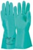 Nitril-Handschuhe Tricotril 736,300 mm, Farbe grün, Gr.8